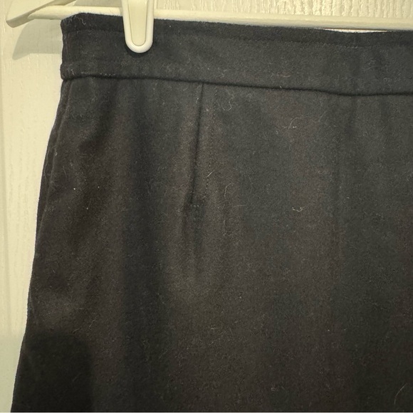GAP womens black mini skirt 4 wool blend button up fully lined Y2K 90s 2000s - Picture 5 of 15